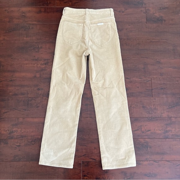 ROLLA’S Original High Rise Straight Corduroy Pants Tan Size 28 - Picture 6 of 13